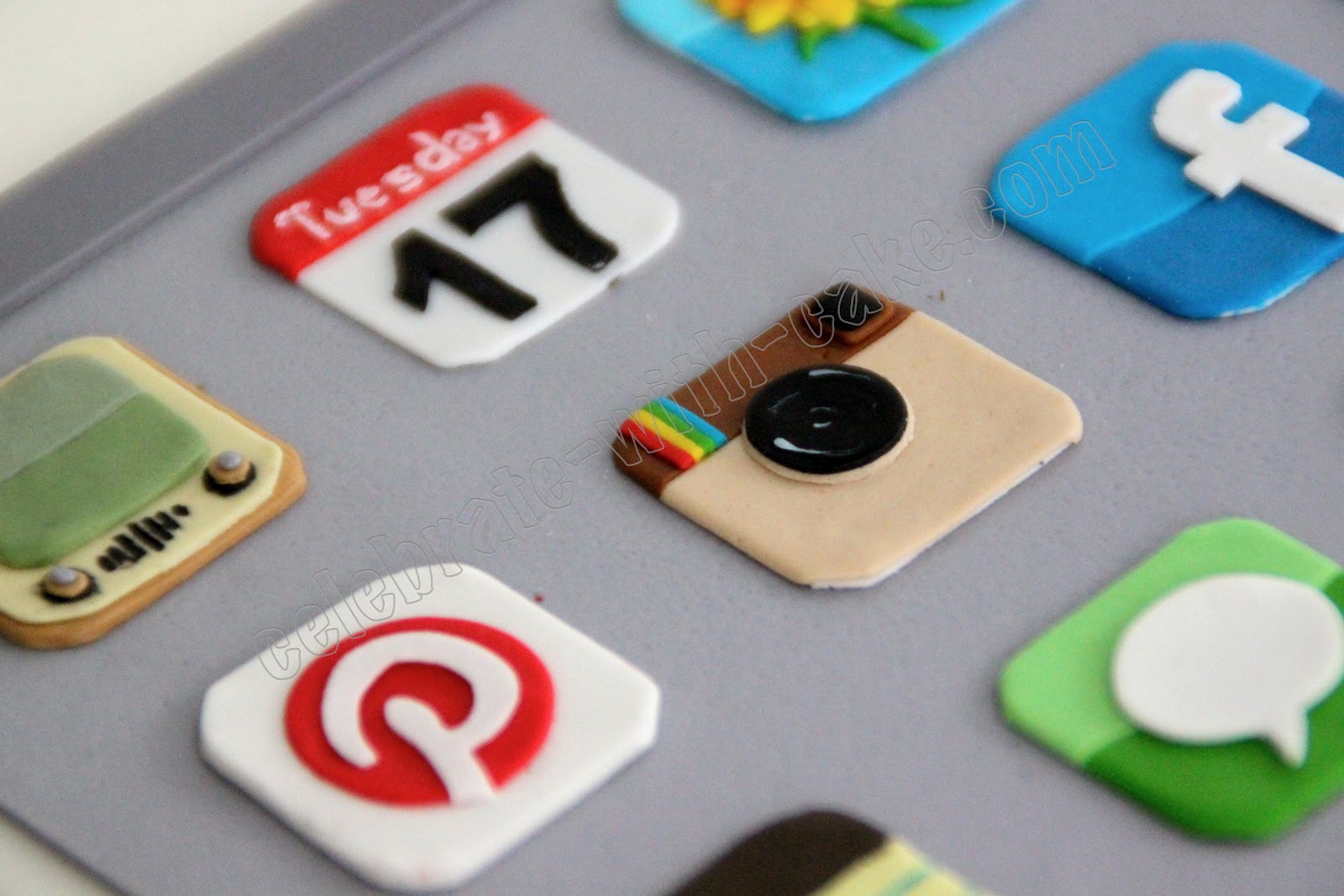 Celebrate with Cake! iPhone Cake