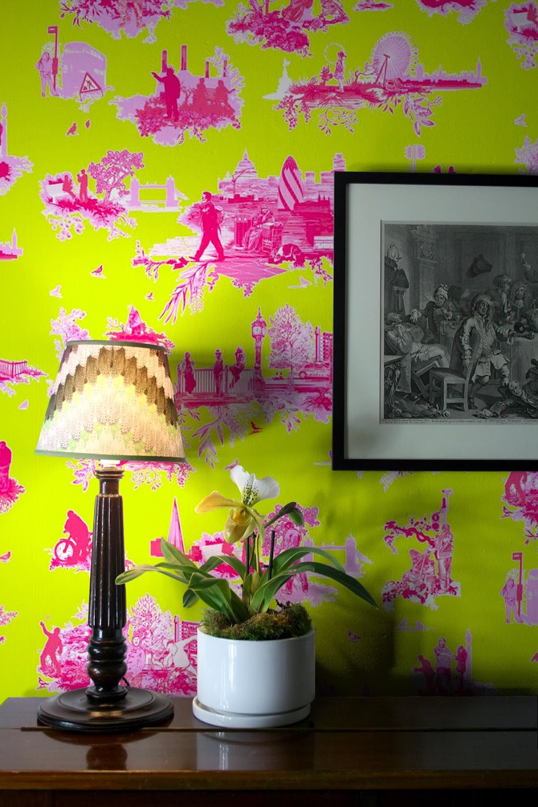 Fiorito Interior Design Fabric Toile de Jouy