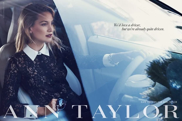Ann Taylor Fall/Winter 2013 Campaign featuring Kate Hudson