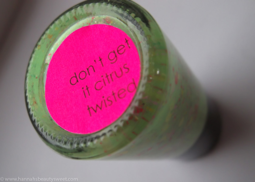 Jindie Nails Don't Get it Citrus Twisted Review Jindie Nails Don't Get it Citrus Twisted, nails, floral, fruity, spring, summer
