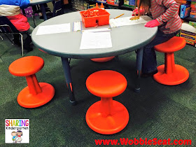 Dynamic Seating Alternative! "Wobble Seat" the stool that rocks at WobbleSeat.com