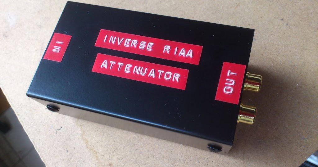 Making a reverse/inverse RIAA attenuator DIY Strat (and other guitar