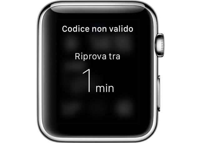 Codice Apple Watch dimenticato, cosa fare