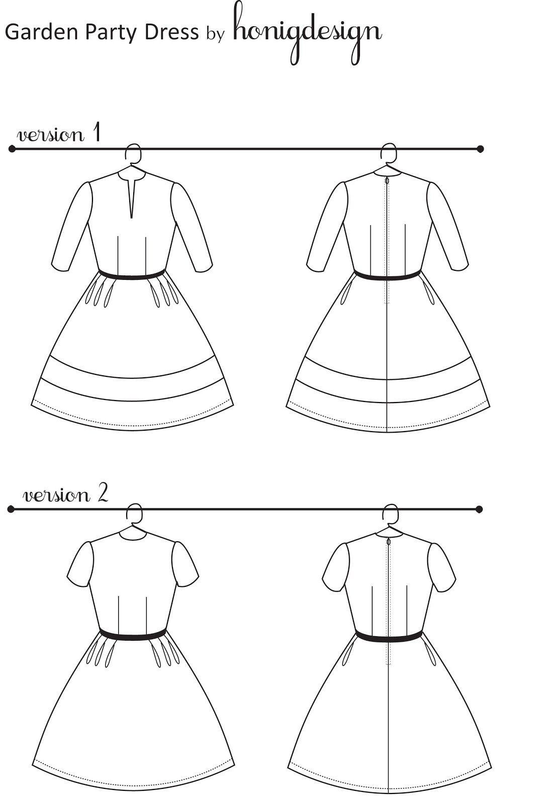 Sew Pretty Sew Free Garden Party Dress Free Pdf Pattern