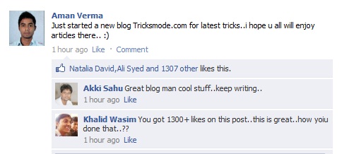increase facebook likes snapshot get 1000 likes on facebook