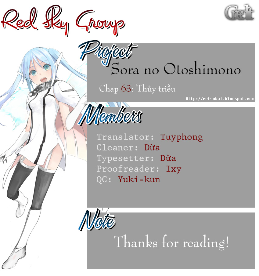 Sora no Otoshimono chap 63