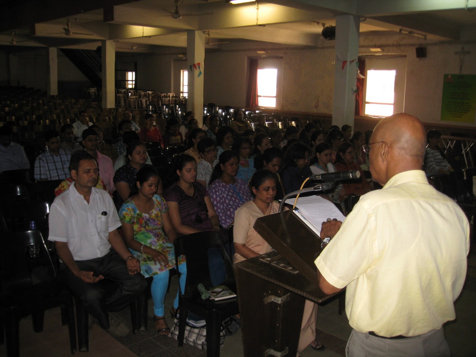 AVEC Mumbai St. Stanislaus High School BANDRA Teachers'.Value Education Orientation