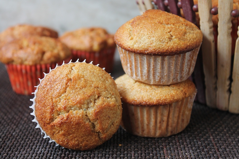 Banana & Oat Bran Muffins Recipe Eggless & Gluten Free Muffin Recipe