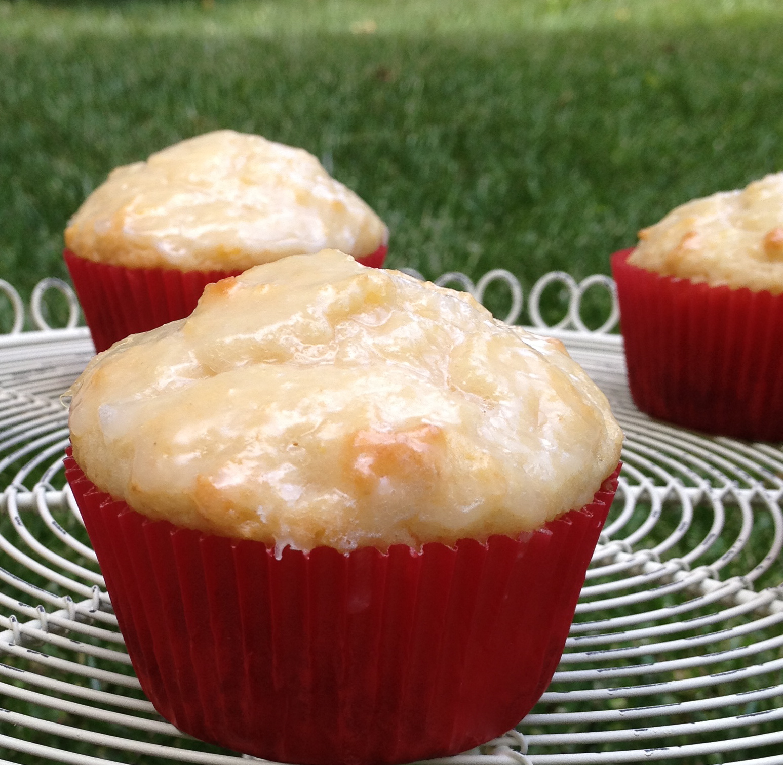 Lemon Muffins Swirl of Cinnamon