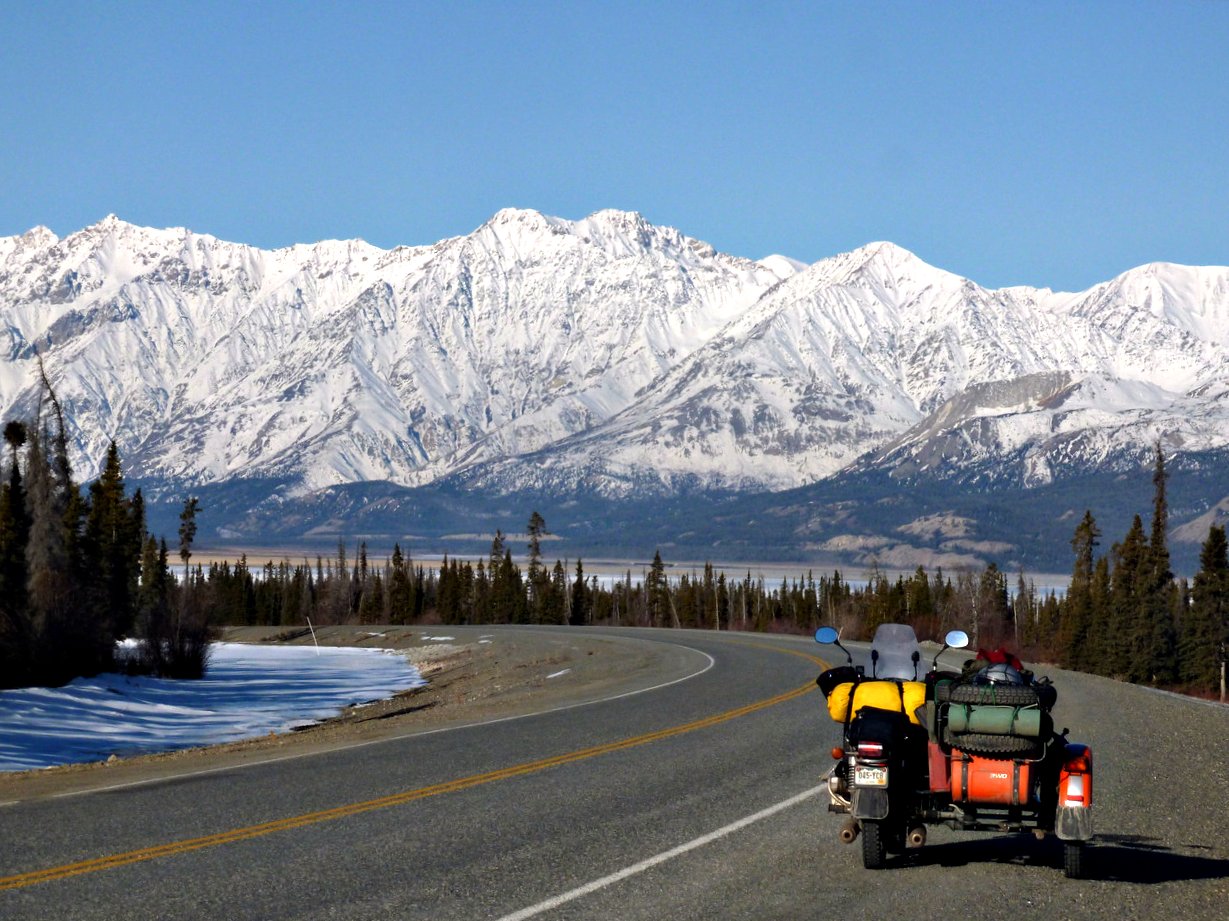 A Redleg's Rides Uraling to Alaska Day 16 Haines Junction to