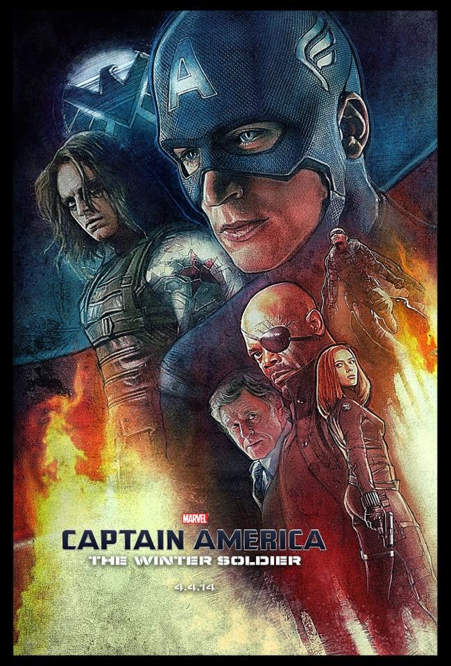 Fashion And Action Captain America The Winter Soldier Fan Art