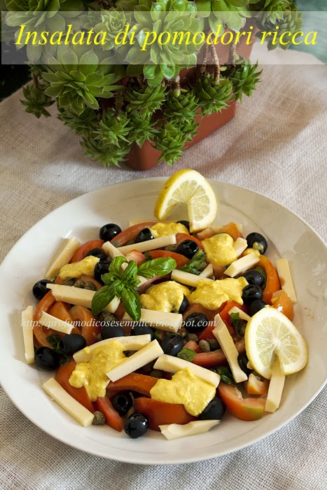 Insalata di pomodori ricca