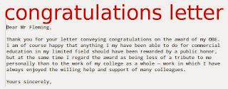 congratulations letter for graduation