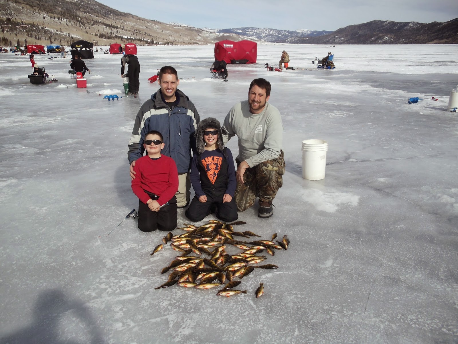 Utah Fisherman Fish Lake Perch Tournament