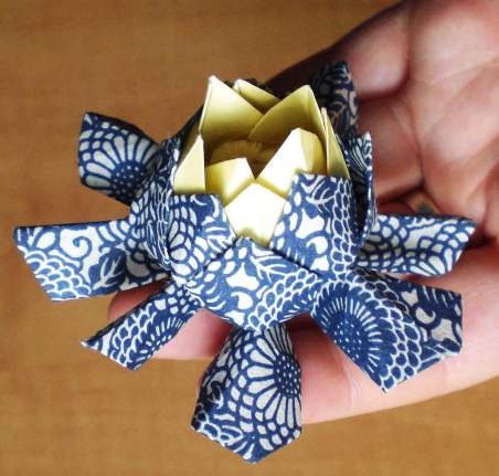 452 x 431 · 30 kB · jpeg, Make origami flowers 3d