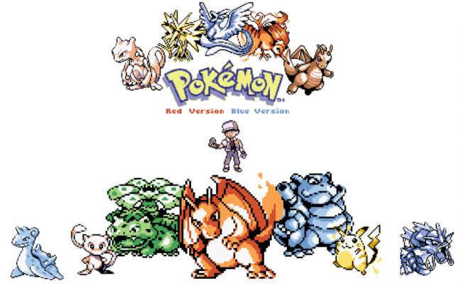 Evoluindo a cada geração - Pokémon Red/Blue/Yellow, FireRed