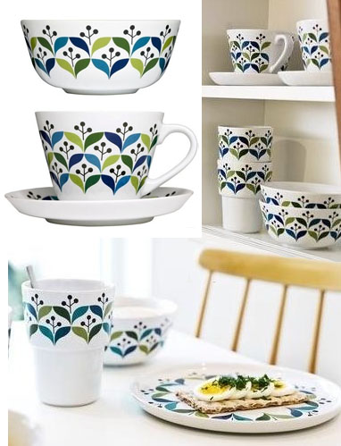 Lotta Odelius For Sagaform Retro Inspired Modern Tableware Seramik Lotta Odelius For Sagaform Retro Inspired Modern Tableware Seramik