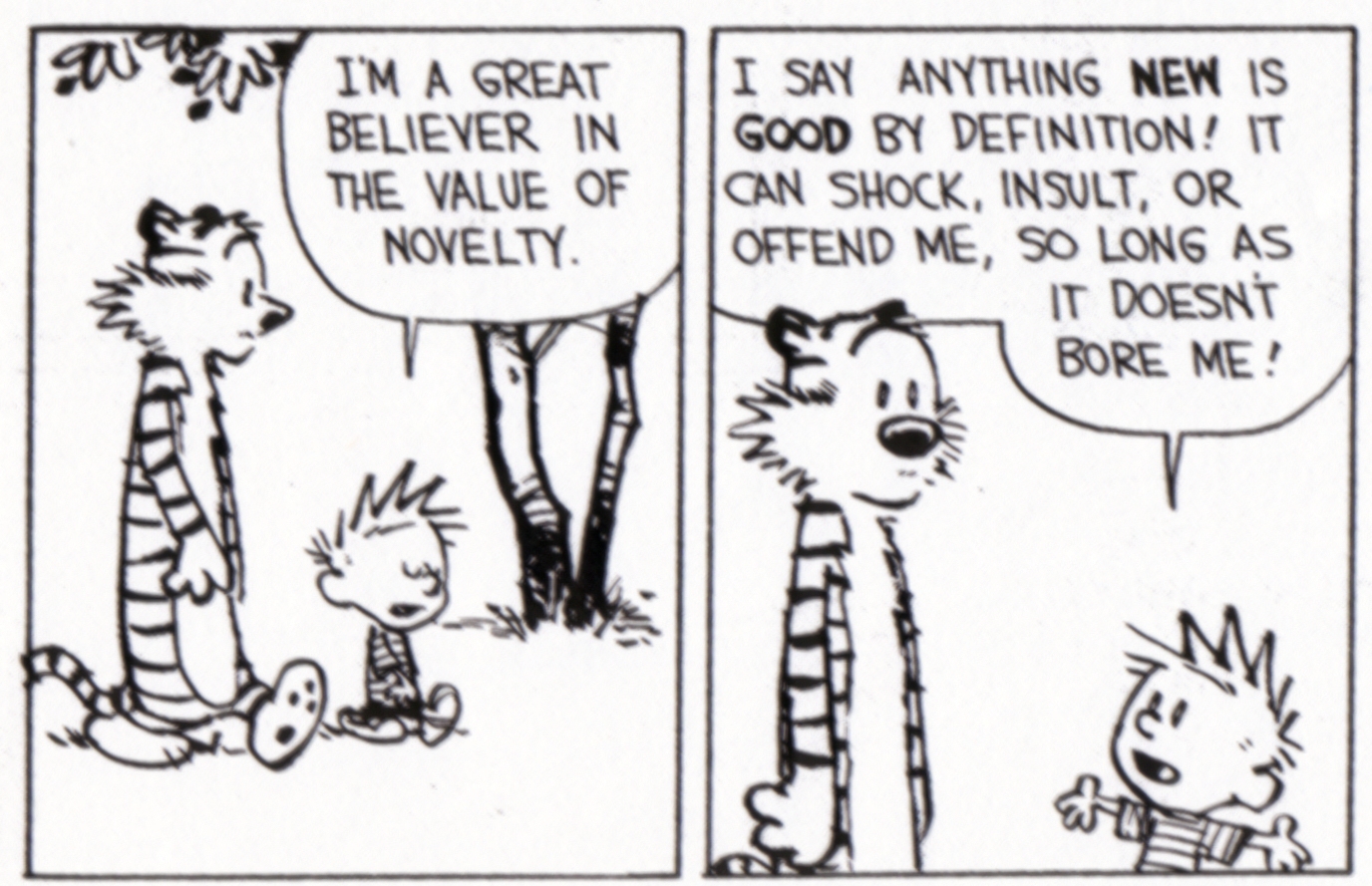 Existentialism in bill wattersons comic strips essay 08 picture