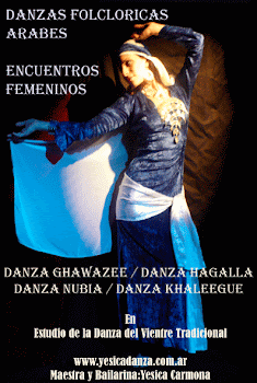 ENCUENTROS FEMENINOS DE DANZAS FOLCLÓRICAS ARABES