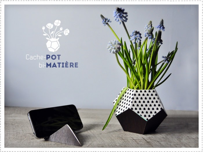 Cache-pot DIY - Ornamental flowerpot - byPlou