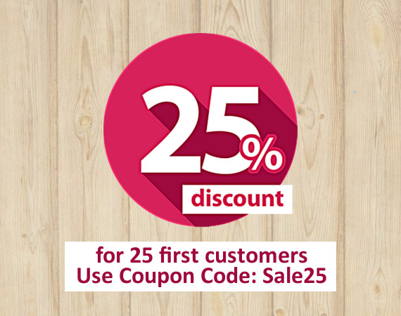 Coupon Code: Sale25