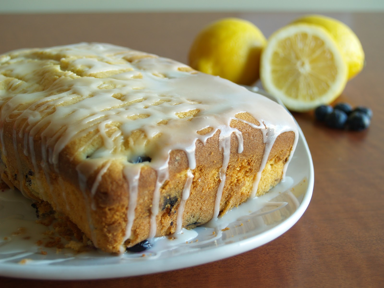 Hungry Hungry Highness Lemon Blueberry Pound Cake
