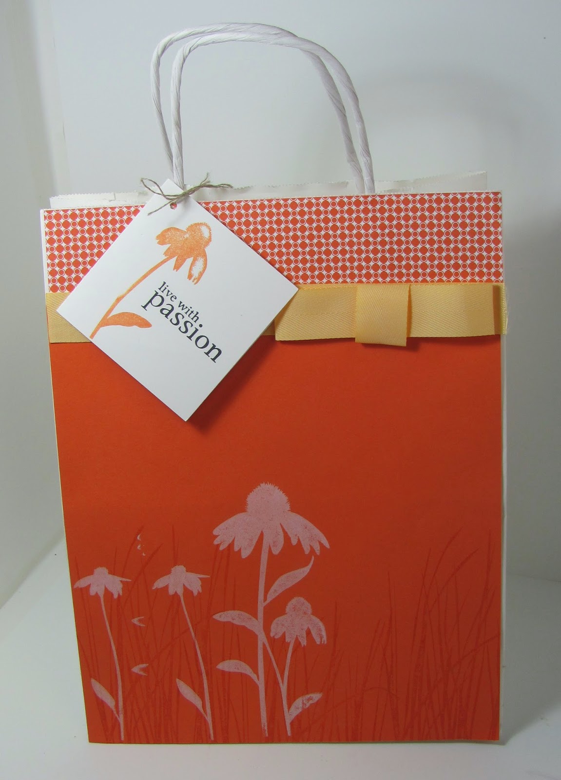 Personally Yours Throw Back Thursday Stampin' Up! Gift Bag