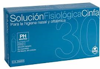 Lafarmaciaentucasa - Solución fisiologica Cinfa Suero salino esteril para limpiar y aliviar los ojos irritados