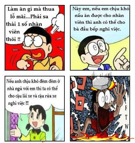 Đôrêmon chế - chồng là thứ bán không ai mua...