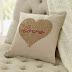 Love Beaded Pillow