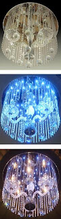 8563 Crystal Ceiling Light