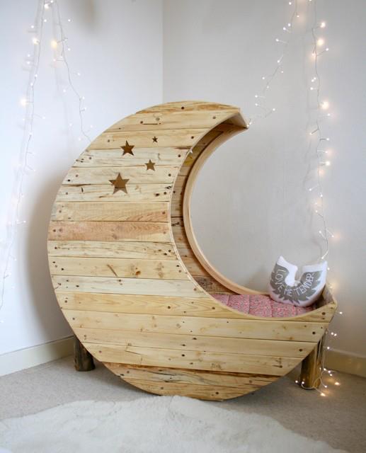 Ideas for home decor: Amazing Moon bed for your kid