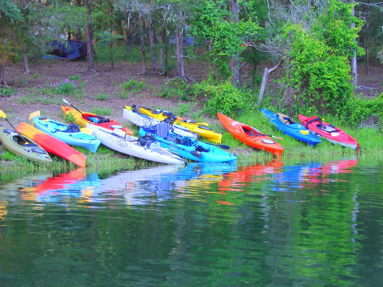Expeditions by Tricia KAYAKING LAKE OUACHITA DAY 1