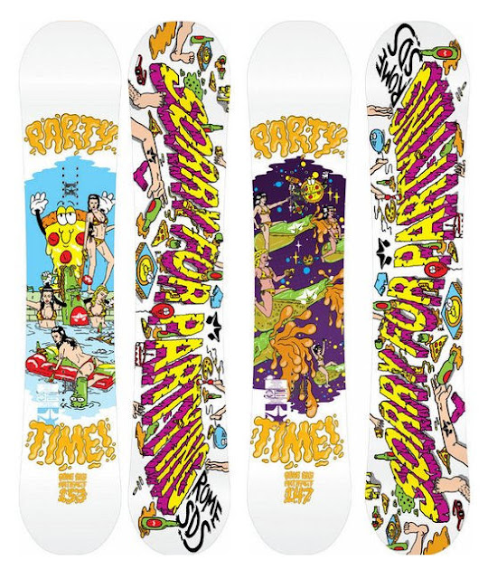 Damage ROME Snowboards!