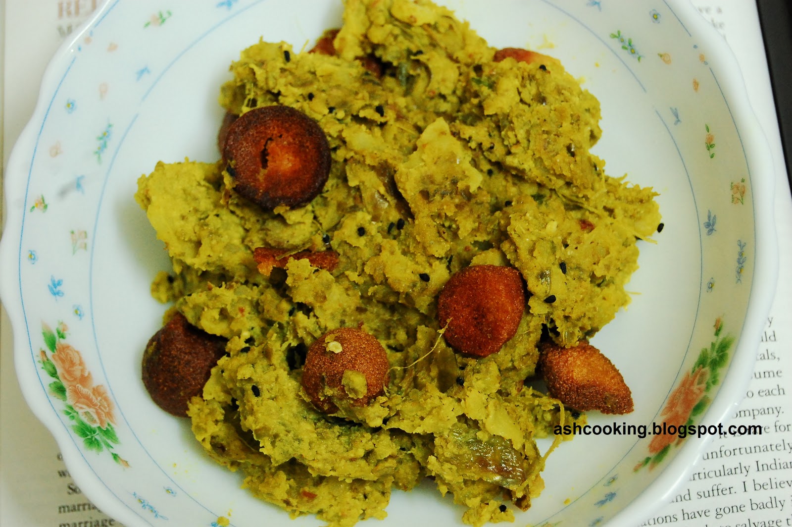 My Cookbook Shim Bharta