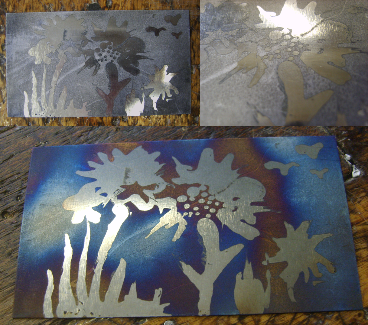 Mabel Lowman Art Acid Etching