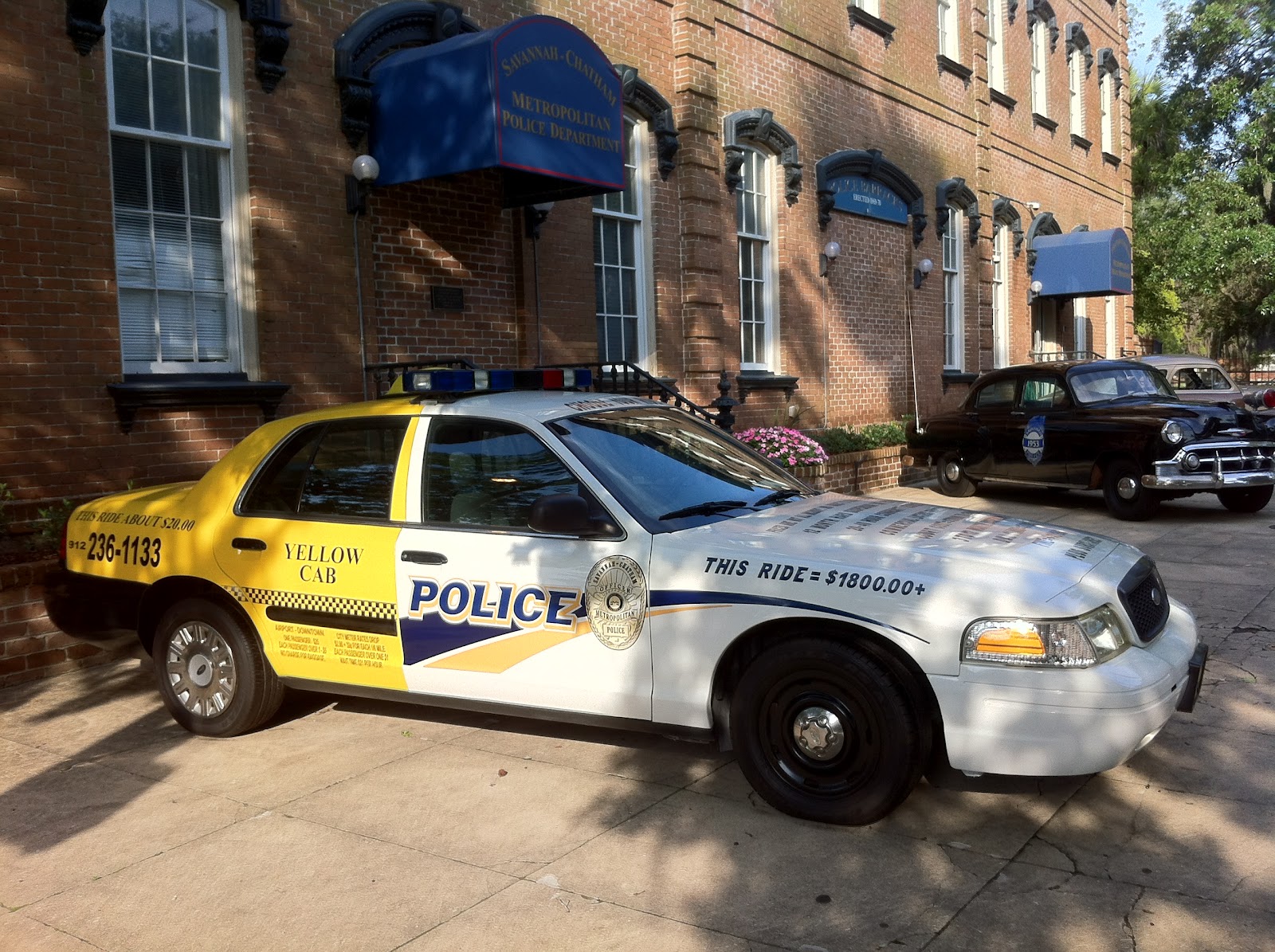 Road Trip 2012 Police cab