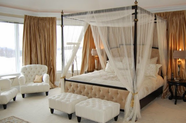 Design Ideas Flaunting Decorative Canopy Beds