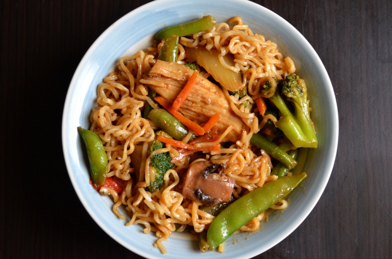 For the Love of Dessert Ramen Style Yakisoba
