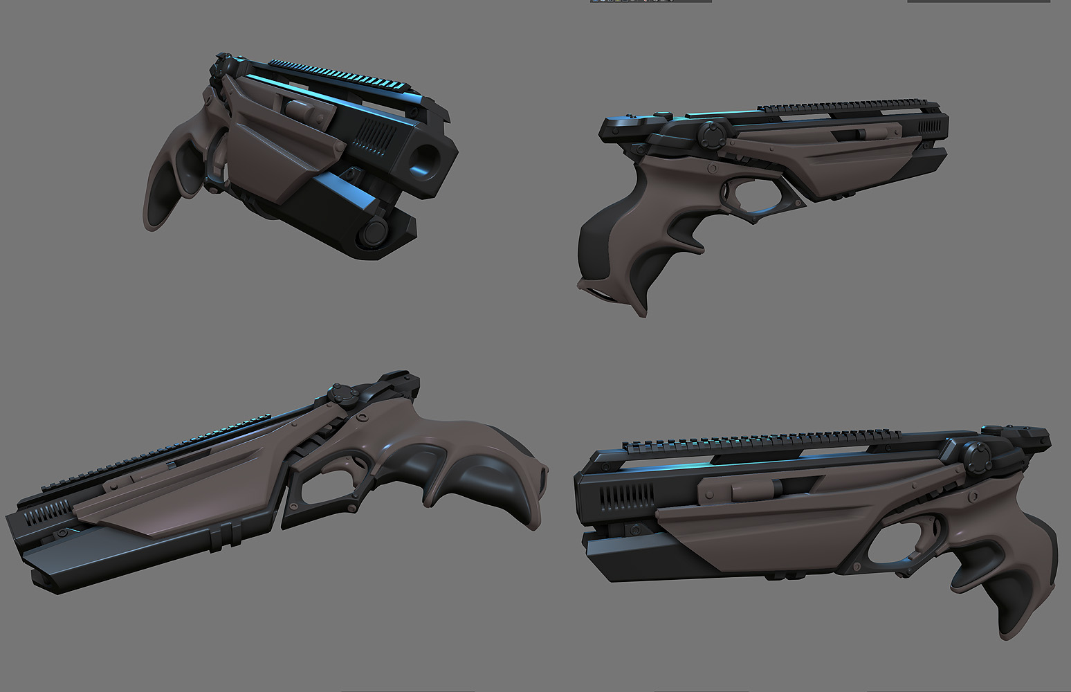 Meat machine Handgun