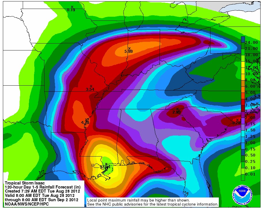 Geology in Motion Hurricane IsaacWhat's the "reason" for hurricanes?
