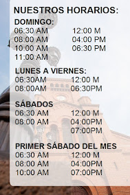 HORARIO EUCARISTÍAS