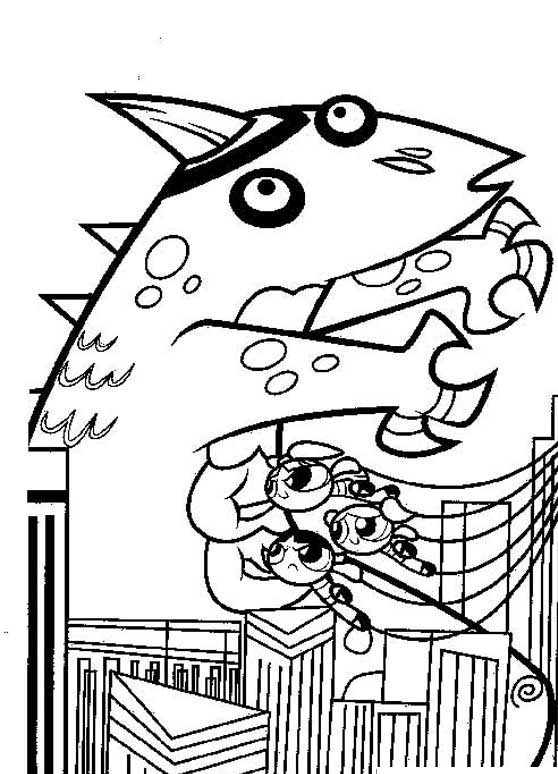 imagens meninas super poderosas em batalhas pintar Desenhos Para Colori meninas super poderosas em batalhas desenhar