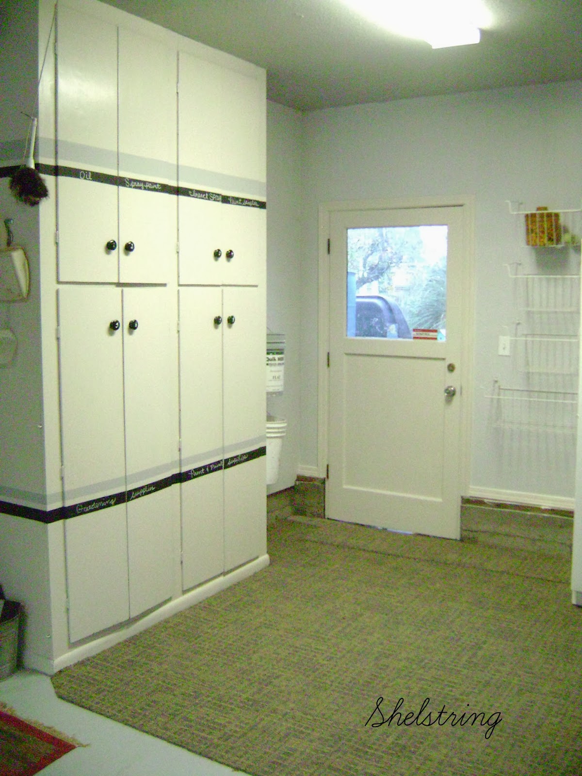 shelstring blog Garage Reveal