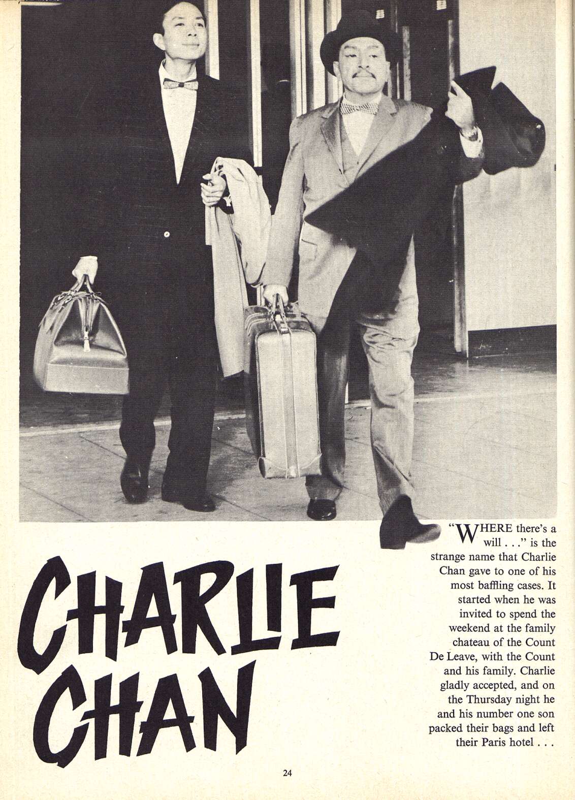 FourColor Shadows Charlie ChanTV Crimebusters1962