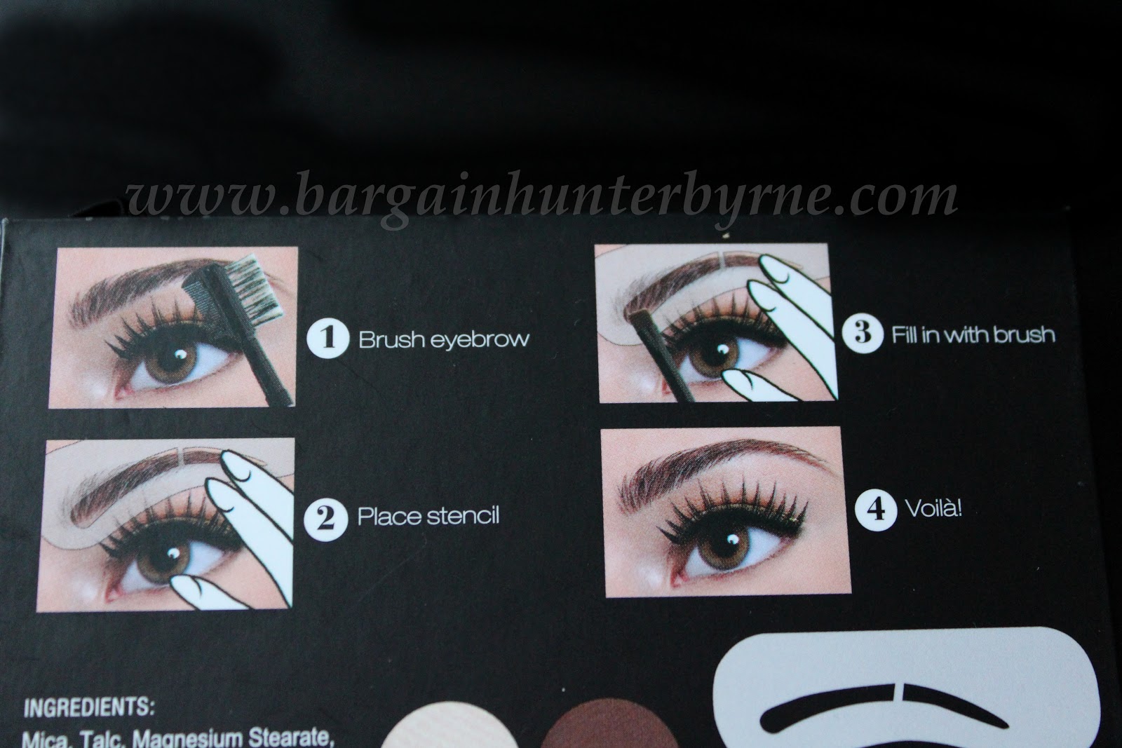 Eimear McElheron NYX Eyebrow Kit with Stencil For