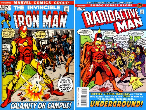 The Dork Review: Copycat Cover: The Invincible Iron Man #45