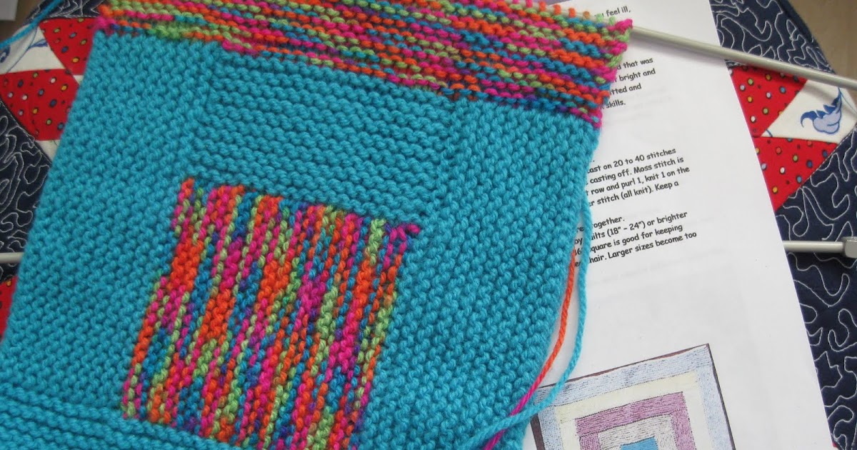 Needlecraft Corner: No Sew Log Cabin Blanket