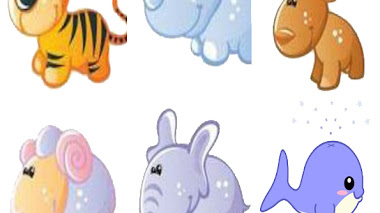 Stickers animalitos para imprimir