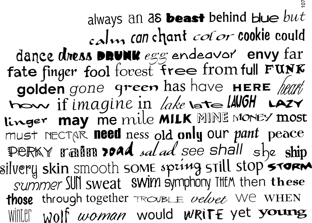 Two Words Thousand Letters Two Words Thousand Letters